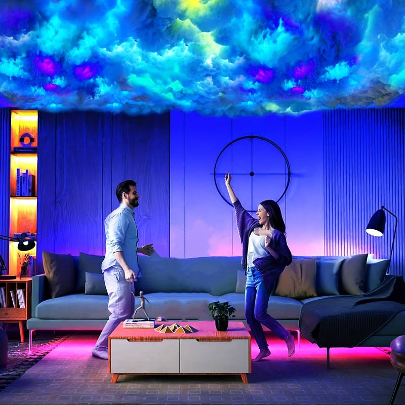 Relaxing & Colorful Smart LED ThunderCloud Light ™